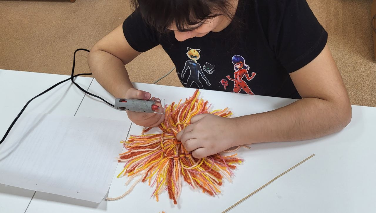 Студия дизайна: Масленица в творческих руках — мастер-класс «Масленичное солнышко»