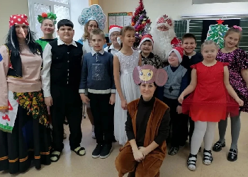 Однажды под Новый год в МБОУ ОШ № 2 города Тюмени...