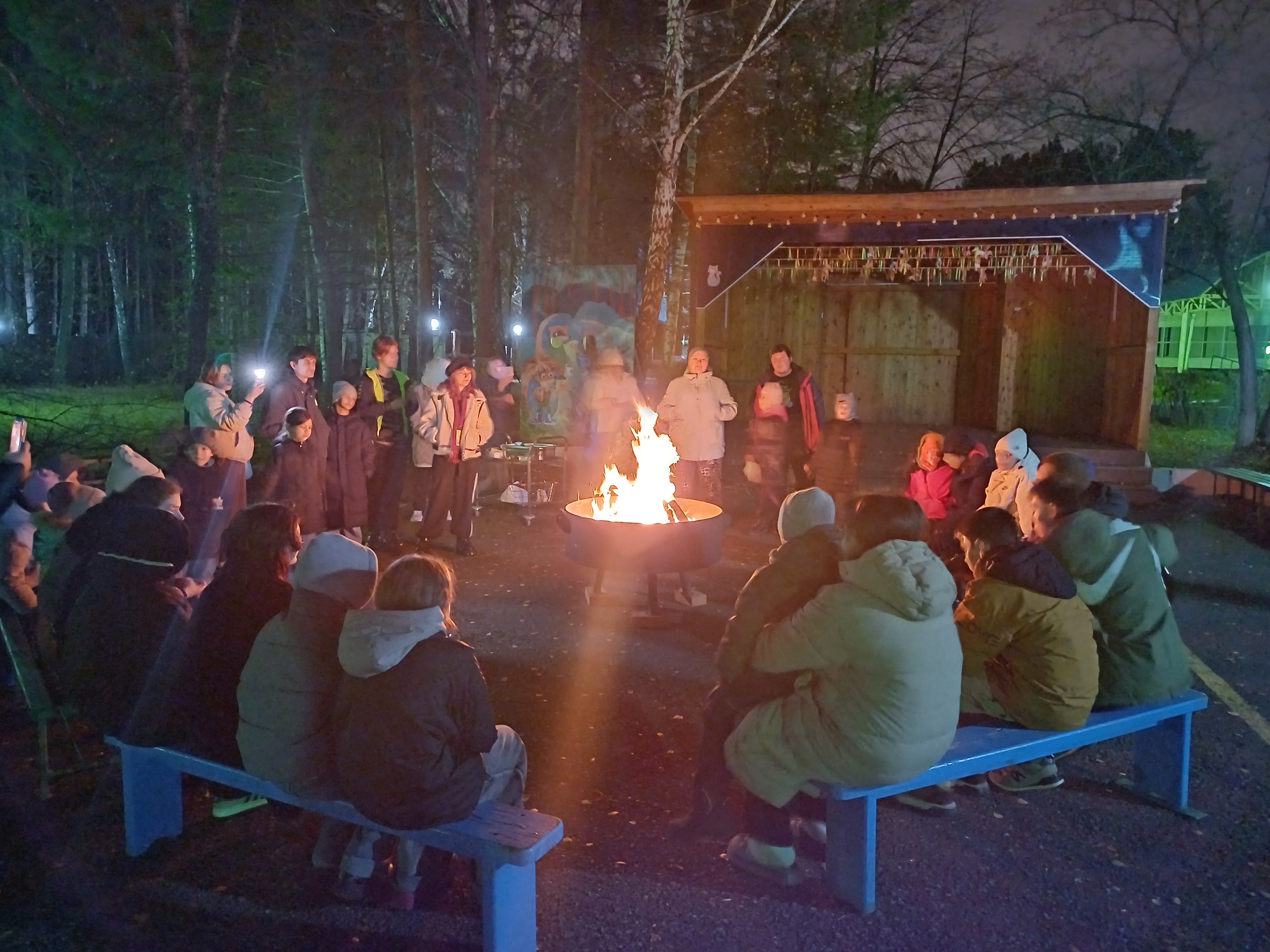 Прощальный костер в «Роднике»