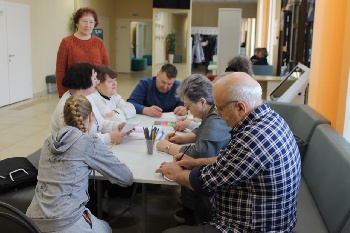 Тренинг "Сотвори в себе солнце" прошел для получателей услуг