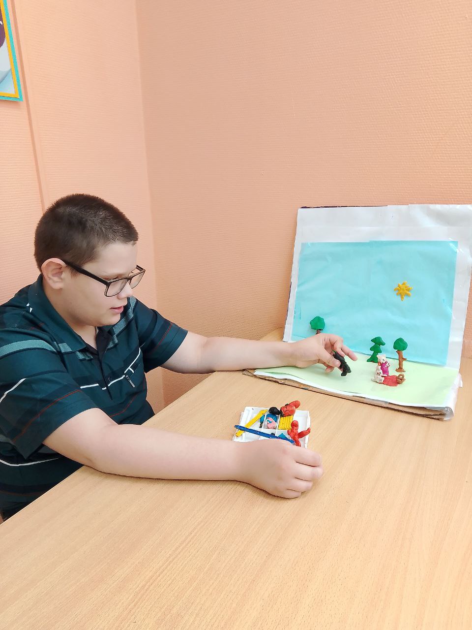 В тюменском «Роднике» дети создают мультфильмы с помощью stop-motion анимации