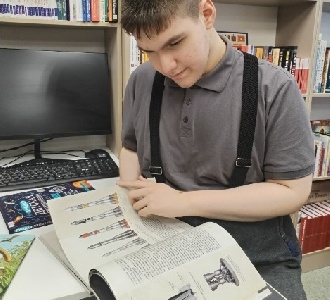 Школьники посетили библиотеку
