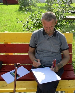 На природе каждый штрих — искренний