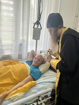 Тёплое слово и поддержка: служители церкви навестили проживающих в нашем интернате